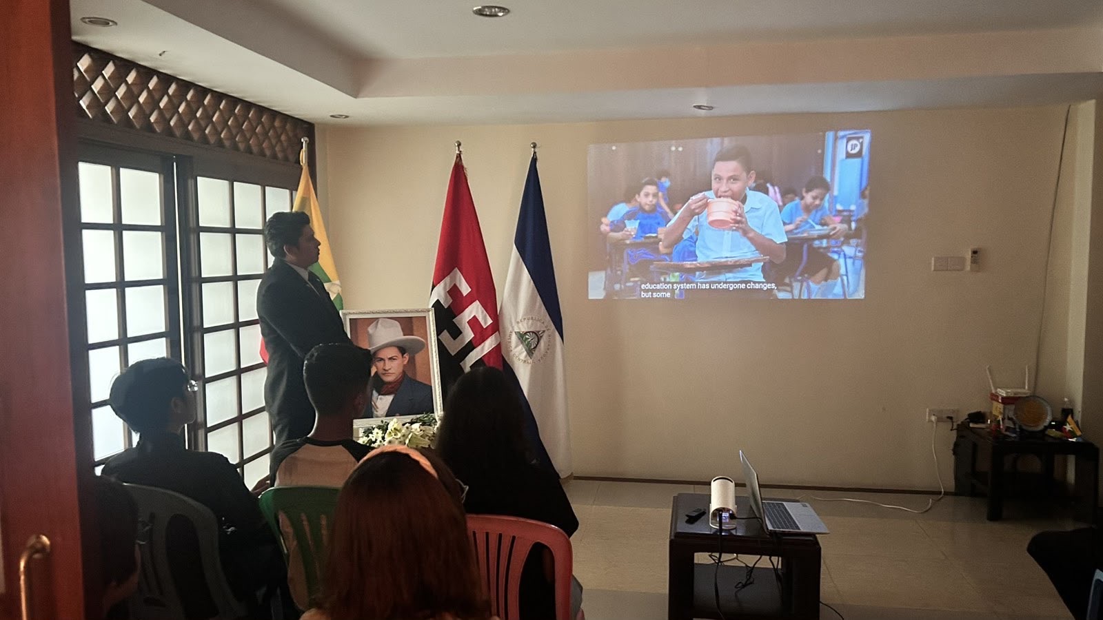 Nicaragua celebra Día de la Alegría y triunfo de la Revolución Sandinista en Myanmar