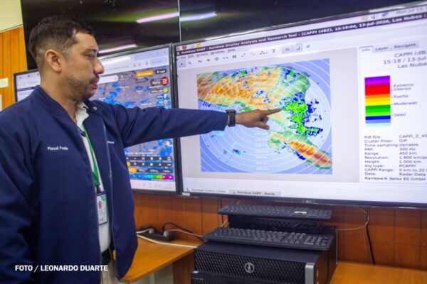 Onda tropical número 19 dejará lluvias en el Caribe y precipitaciones dispersas en el Pacífico