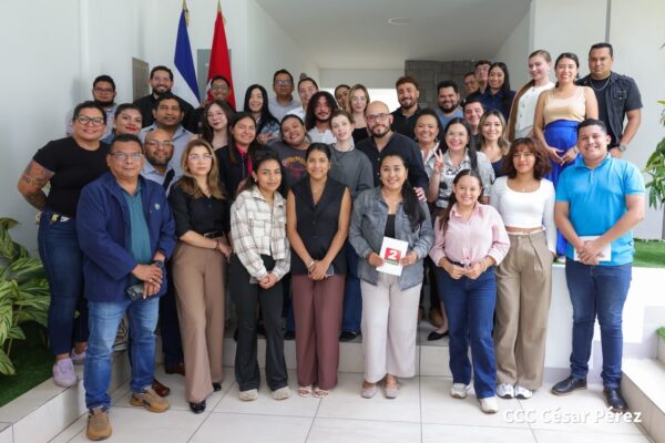 Comunicadores Sandinistas y de Belarús sostienen intercambios