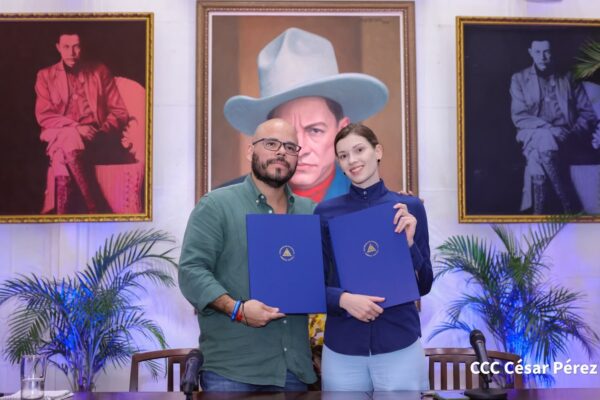 Nicaragua firma Convenio de Cooperación con Compañía Nacional de Radio y Televisión de Belarús
