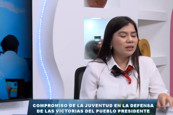 Juventud nicaragüense reafirma su compromiso con la paz y las victorias del pueblo rumbo al 47/19