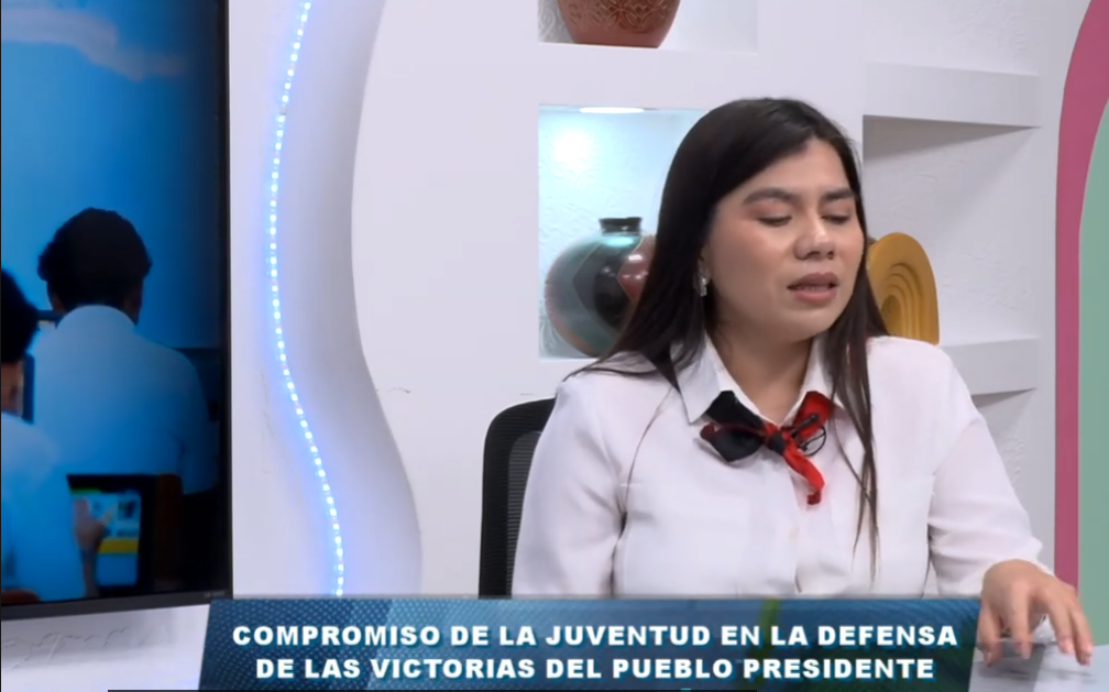 Juventud nicaragüense reafirma su compromiso con la paz y las victorias del pueblo rumbo al 47/19