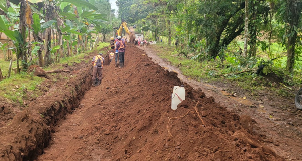 Nueva Guinea avanza en construcción de sistema de agua potable