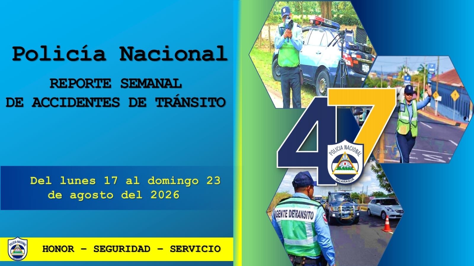 Más de 56 mil vehículos fueron requisados durante jornada de prevención vial