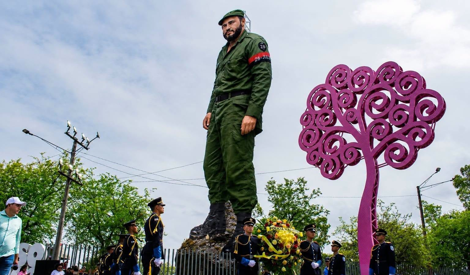Monumento a Fidel Castro en Tiscapa simbolizará la unión de Nicaragua y Cuba