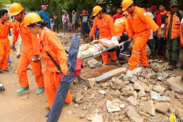 Nicaragua realizará ejercicio nacional de preparación ante desastres el 24 de septiembre