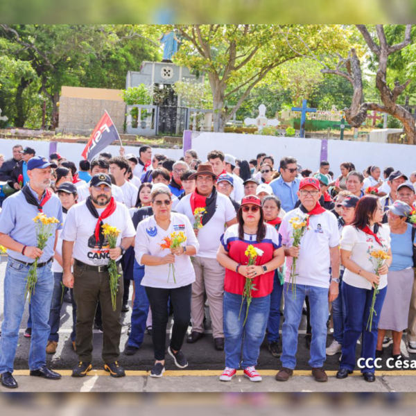 Foto de Masaya honra el legado de los héroes de la Insurrección de Septiembre y la Toma del Comandito de Monimbó