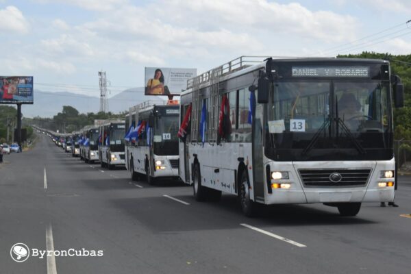 Nuevos buses provenientes de China serán destinados a rutas intermunicipales