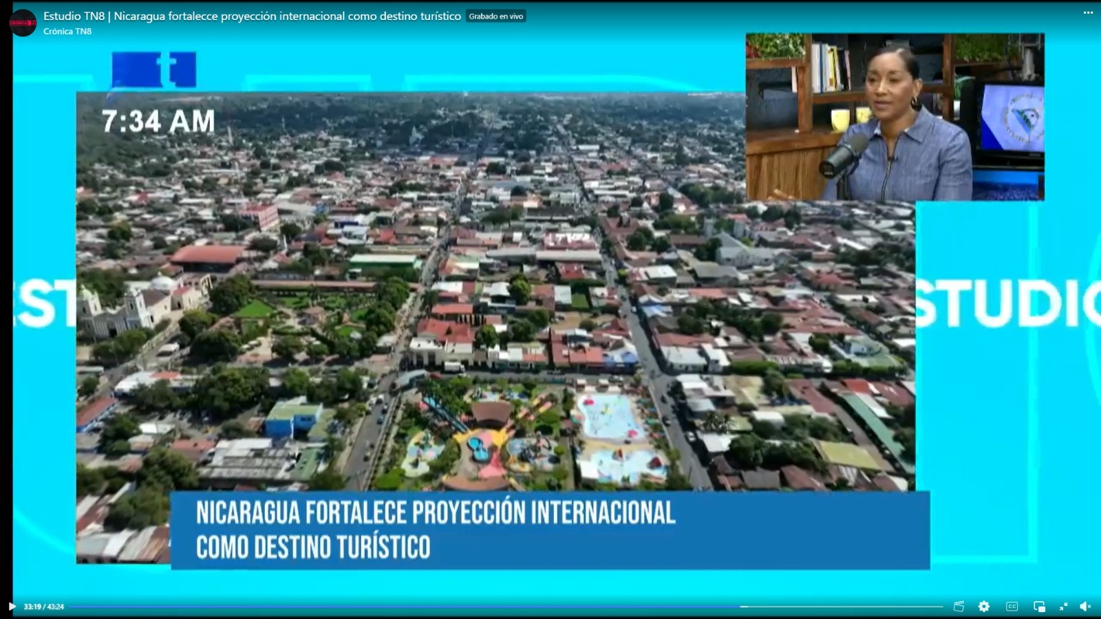 Turismo en Nicaragua: más de 621 mil visitantes ingresaron al país entre enero y agosto de 2026
