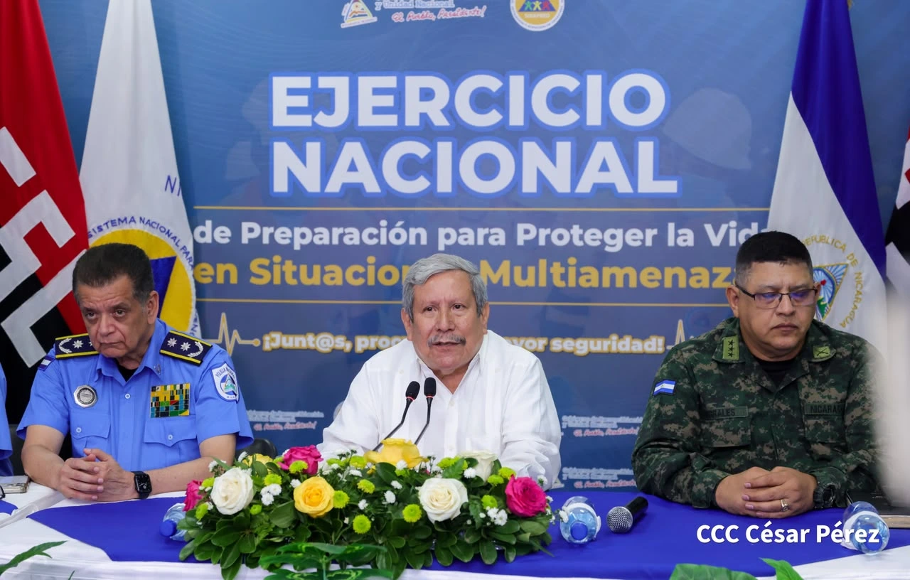 Nicaragua lista para el III Ejercicio Nacional para Proteger la Vida este 24 de septiembre