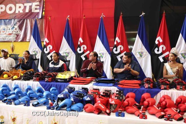 Nueva entrega de material deportivo fortalece la práctica en comunidades de Nicaragua