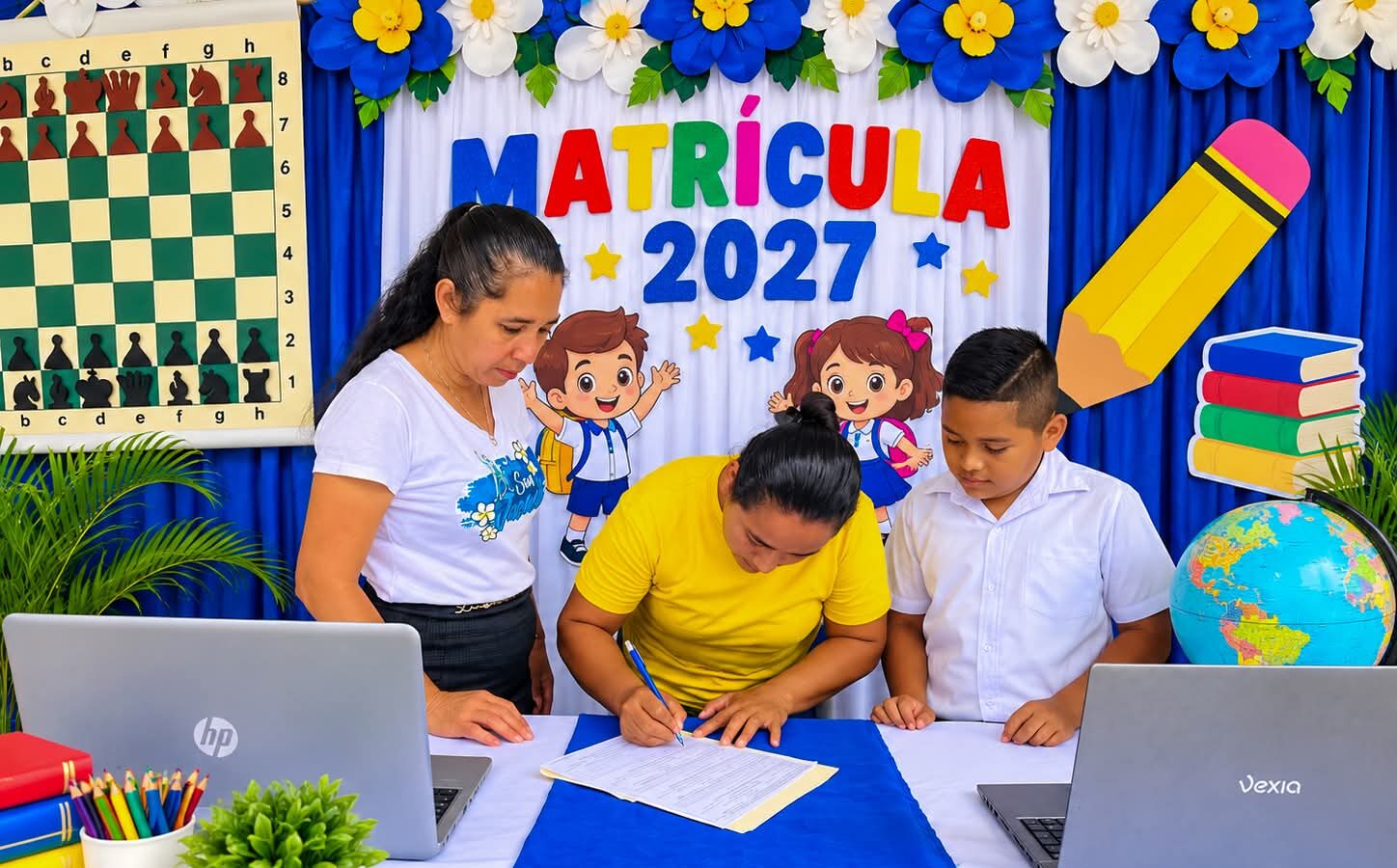 Nicaragua inicia matrículas escolares con meta de más de 1.8 millones de estudiantes