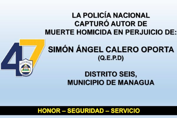 Adolescente señalado por homicidio en Managua será remitido a las autoridades competentes