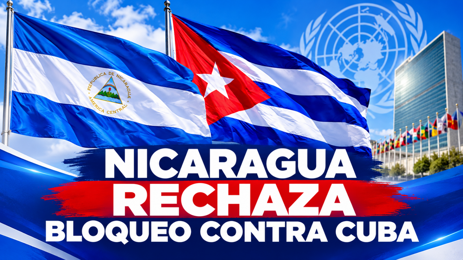 Nicaragua rechaza el bloqueo económico contra Cuba
