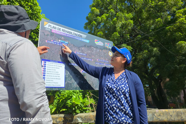 Alcaldía de Managua avanza en la cuarta etapa de rehabilitación de la calle El Triunfo