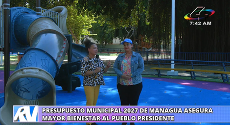 Reina Rueda, alcaldesa de Managua, presenta las prioridades del Presupuesto Municipal 2027.