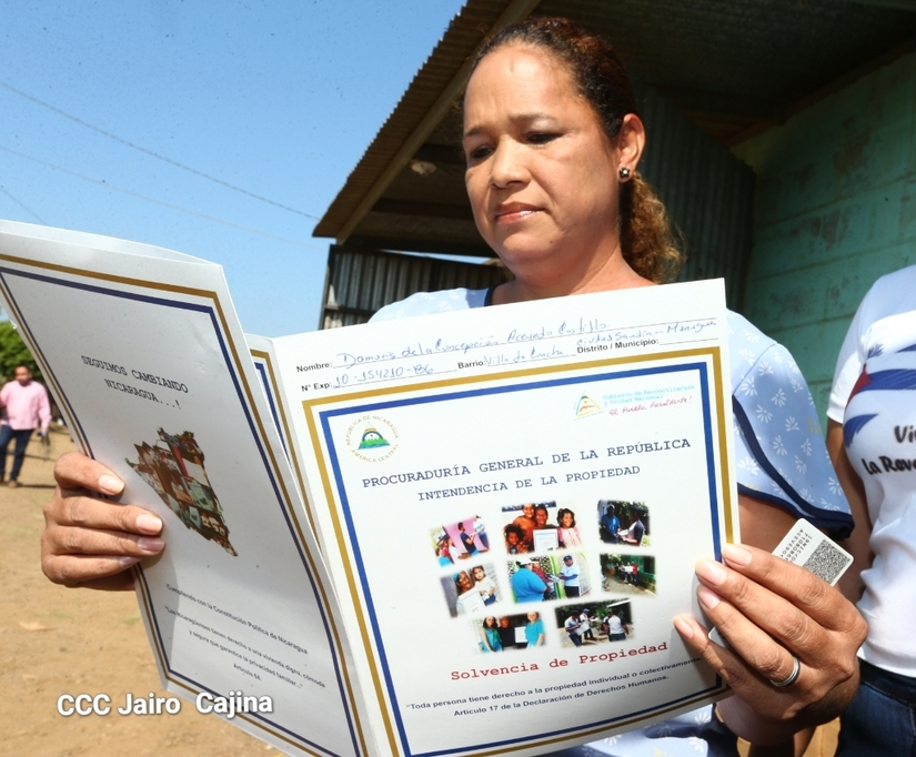 Gobierno entregará 1,092 títulos de propiedad esta semana, para brindar seguridad a las familias