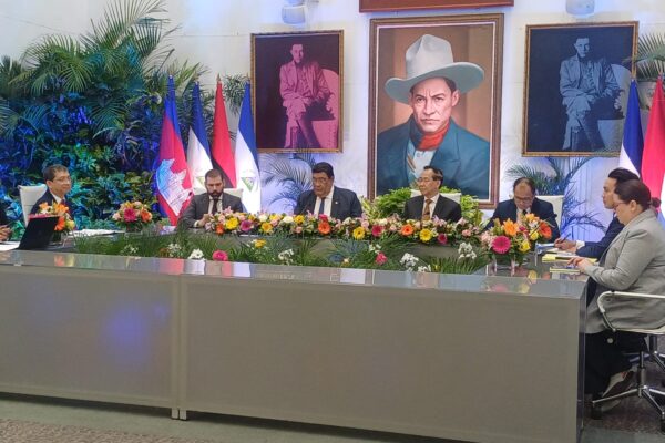 Nicaragua y Camboya inauguran primera ronda de consultas políticas para fortalecer relaciones bilaterales